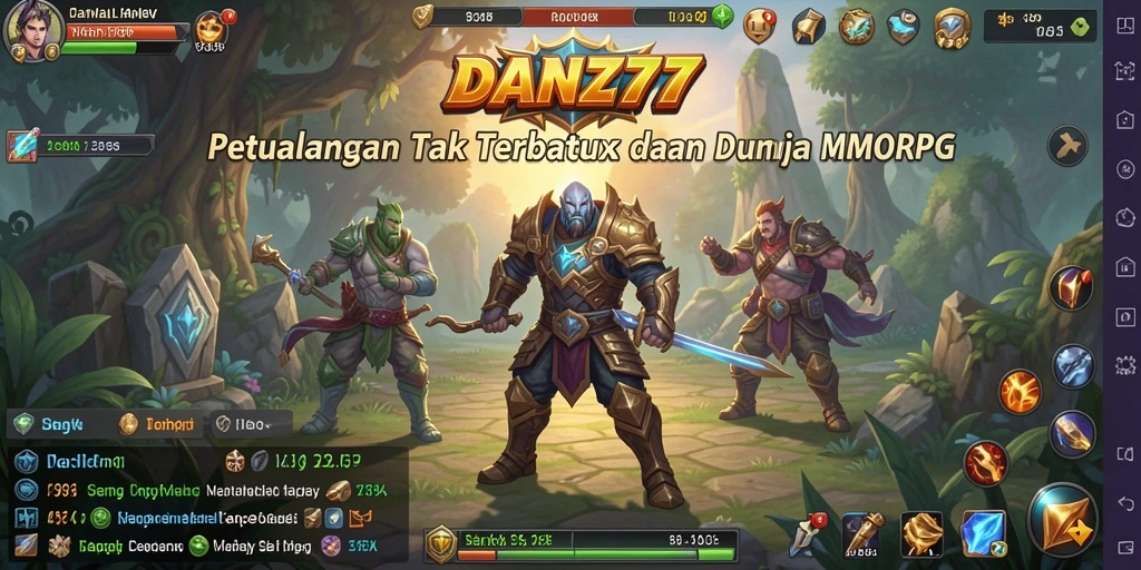 Gameplay intens dan interaksi sosial dalam <strong>DAN777</strong>.