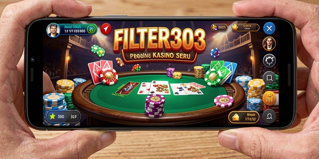 Gameplay FILTER303 menampilkan keseruan permainan kasino yang menarik.