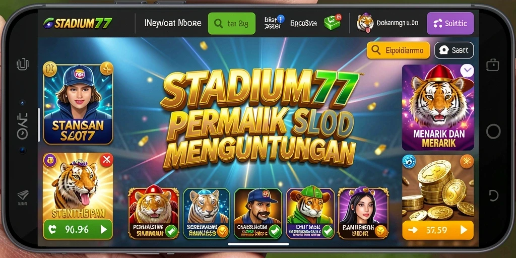 Tampilan gameplay STADIUM77 yang menawan dan mengasyikkan.