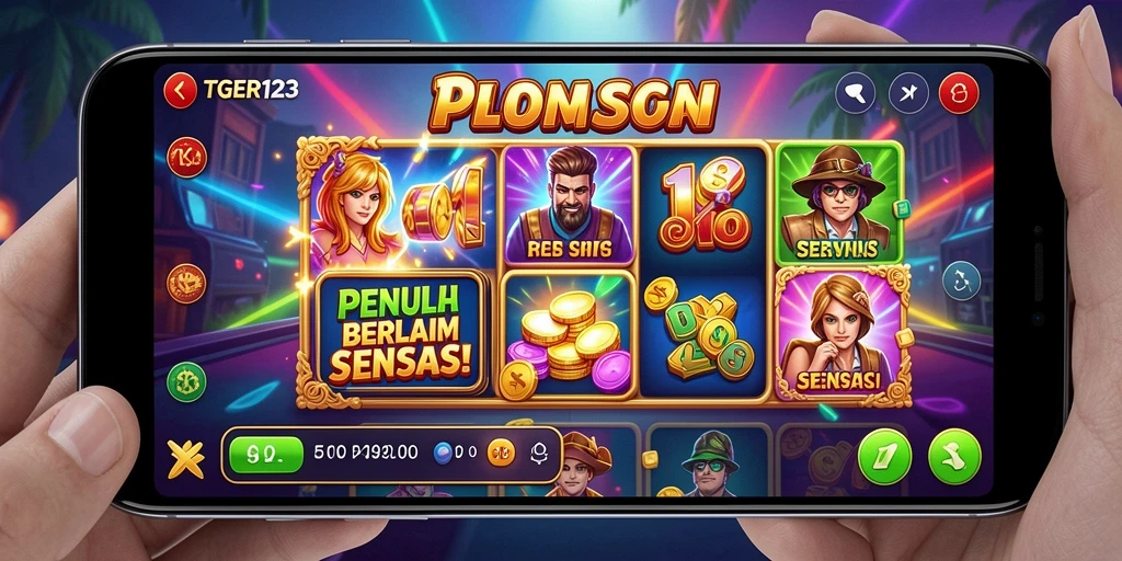 Screenshot gameplay TGER123 menampilkan keseruan permainan Slot.