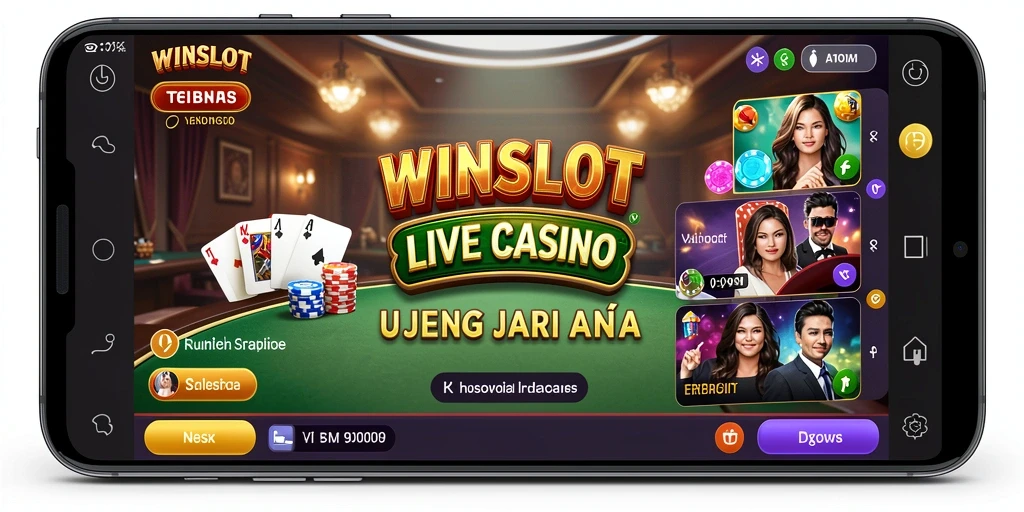 Gameplay seru di aplikasi WINSLOT dengan dealer langsung.