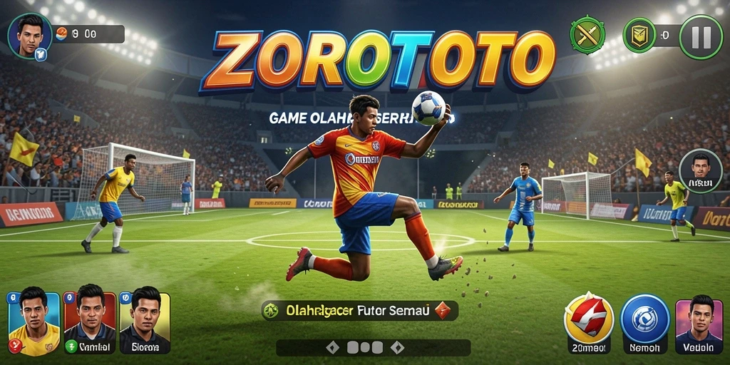 Tampilan utama gameplay ZOROTOTO yang seru dan kompetitif.